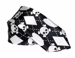 Diamond Skull Necktie