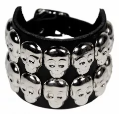 Skull Studded Wristband