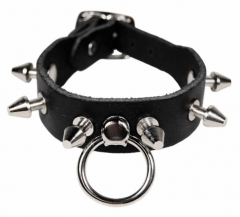 Wristband with Killer Studs & Ring