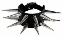 Wristband 2 Row with 3 cm Cone Studs