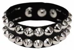 Armband 2 Reihen Spitznieten