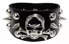 Armband Skull & Spikes