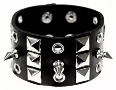 Pyramiden Nieten Armband