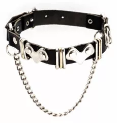 Leather Bootstrap - Heart