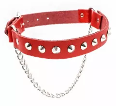 Leather Bootstrap - Pointed Studs