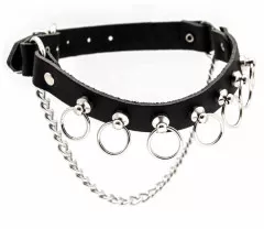 Leather Bootstrap - Ring Studs