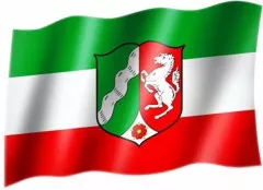 North Rhine Westphalia - Flag