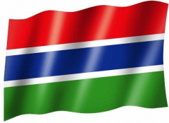 Gambia - Fahne