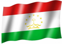 Tadschikistan - Fahne