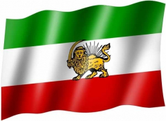 Alt Iran - Fahne