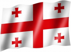Georgien - Fahne