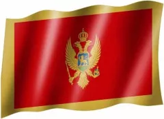 Montenegro - Fahne