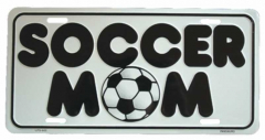 Soccer Mom Tin Sign 30cm x 15cm