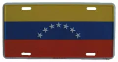 Venezuela Tin Sign 30cm x 15cm