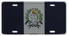 Guatemala Blechschild - 30cm x 15cm