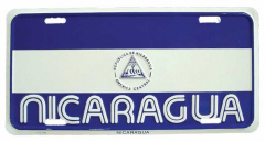 Nicaragua Tin Sign 30cm x 15cm