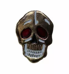 Anstecker Biker Totenkopf