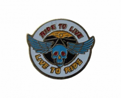 Skull Pin Badge
