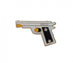 Pin Badge Pistol