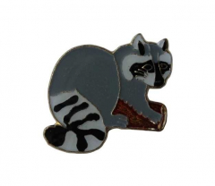 Pin Badge Raccoon