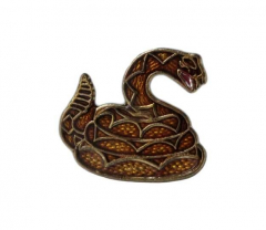Pin Badge Snake