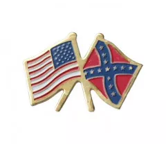 Pin Badge USA Confederate