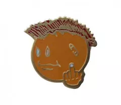 Anstecker Gelber Happy Face