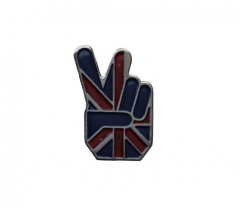Pin Badge Peace Great Britain