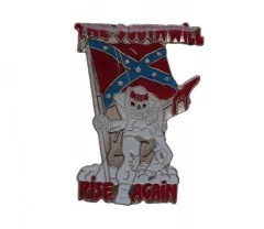 Totenkopf Anstecker Südstaaten