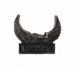 Badge Pin Live to Ride Eagle