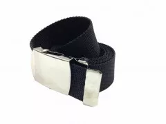 Canvasgürtel Schwarz