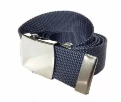 Dark Grey Canvas Belt