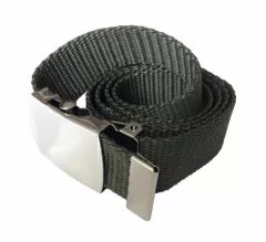 Dark Green Canvas Belt