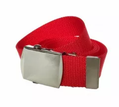 Canvasgürtel Rot