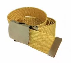 Beige Canvas Belt
