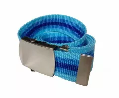 Light & Dark Blue Canvas Belt