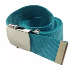 Turquoise Canvas Belt