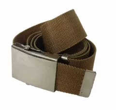Light Brown Canvas Belt