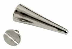 Killernieten Ziernieten 28 mm Länge mit Schraubbefestigung | 20 Stk. im Pack