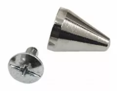 Cone Studs 15 mm with screw fastening | Pack contains 20 Piece
