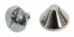 Spitznieten Ziernieten 8 mm mit Schrauben | 100er Pack