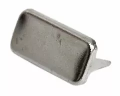 Flat stud in rectangular shape 14 mm x 7 mm | 100 Piece