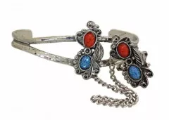 Armspange mit Kette & Ring