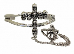 Bracelet Skull Cross