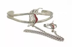 Armspange Einhorn mit Ring