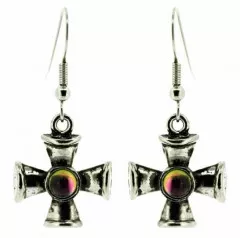 Eiserne Kreuze Ohrringe