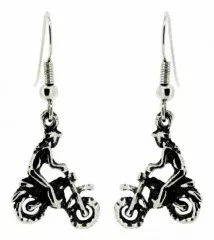 Earrings Motor Biker