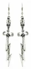 Earrings Curvy Sword