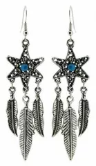 Traumfänger Feder Ohrringe