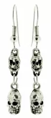 Ohrringe Totenköpfe Hängend